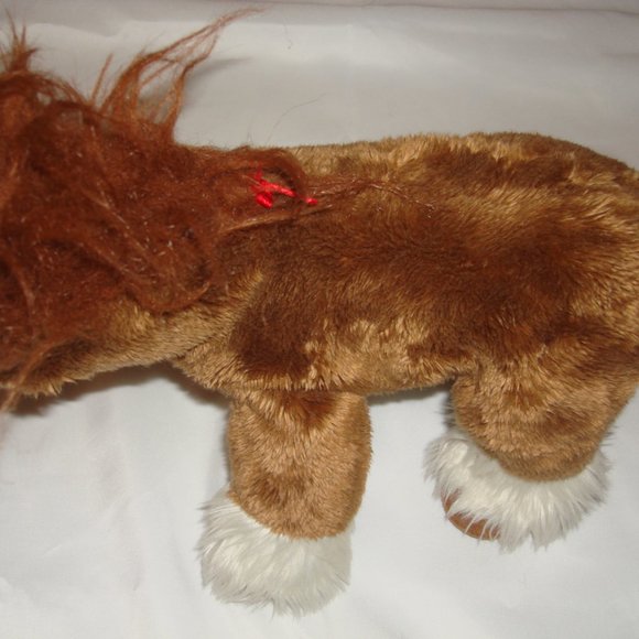 Ty Beanie Baby/Babies HOOFER Clydesdale Horse 2002 LARGE SIZE 12 1/2-13' - Picture 3 of 7